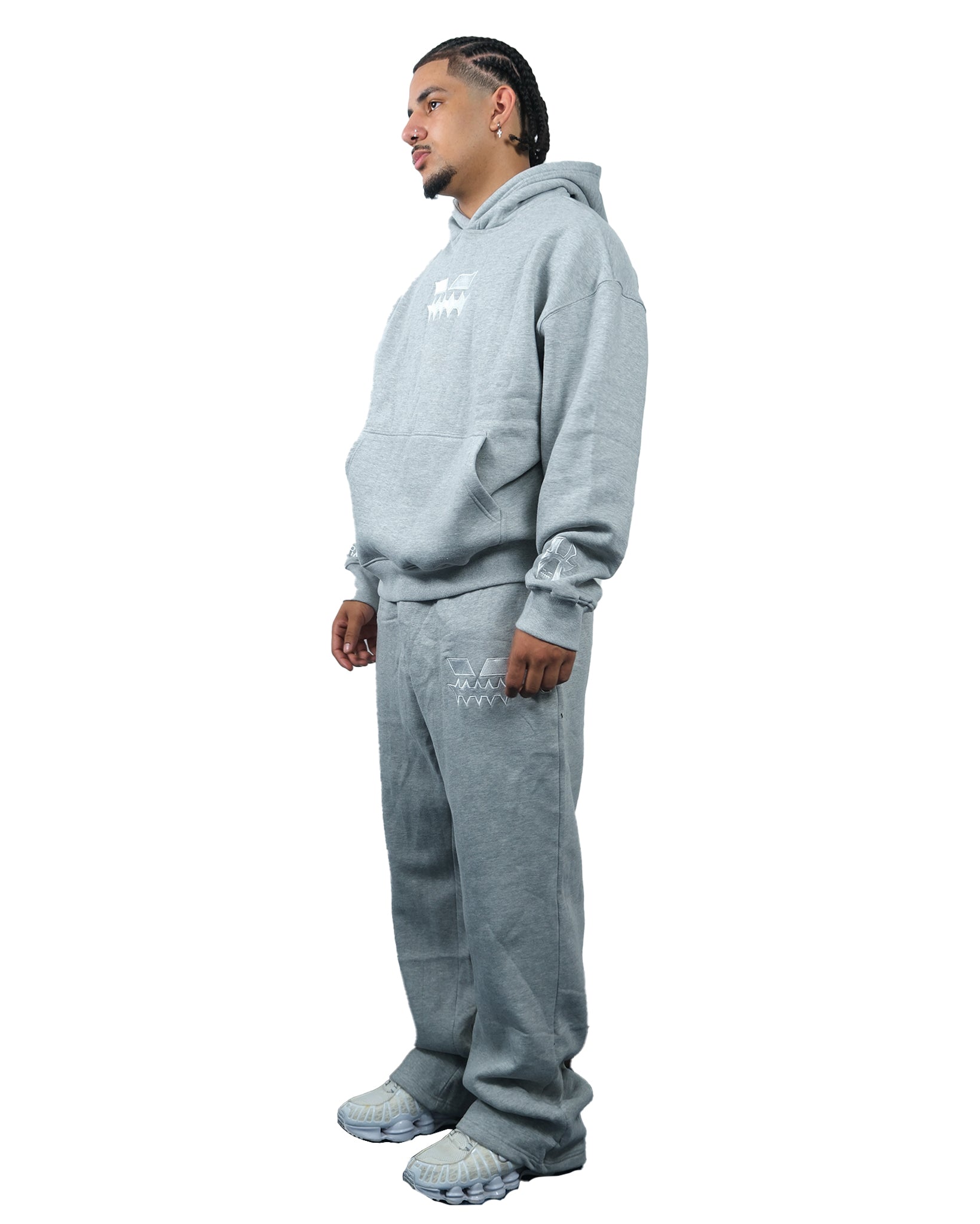 GREY MOTION HOODIE