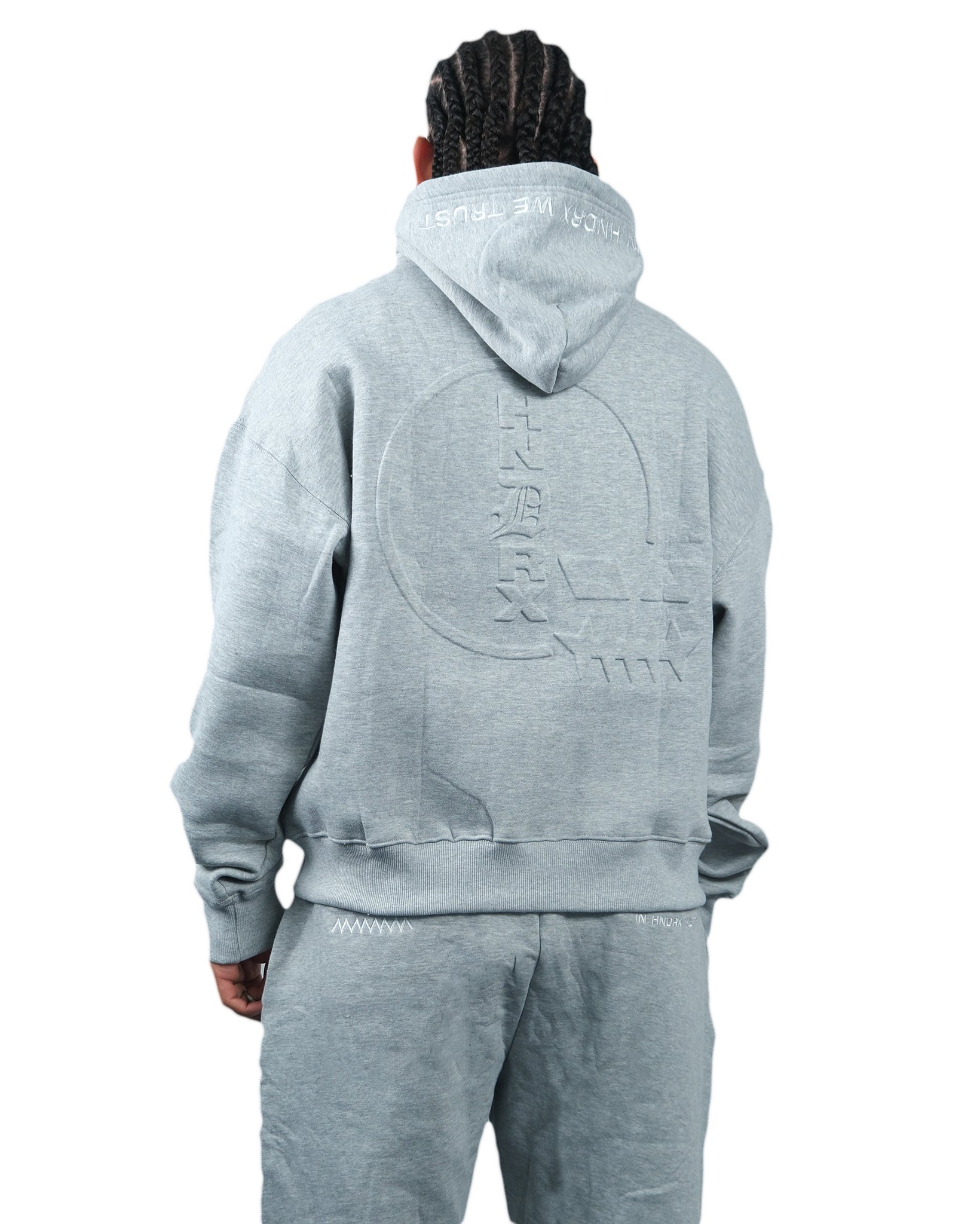 GREY MOTION HOODIE