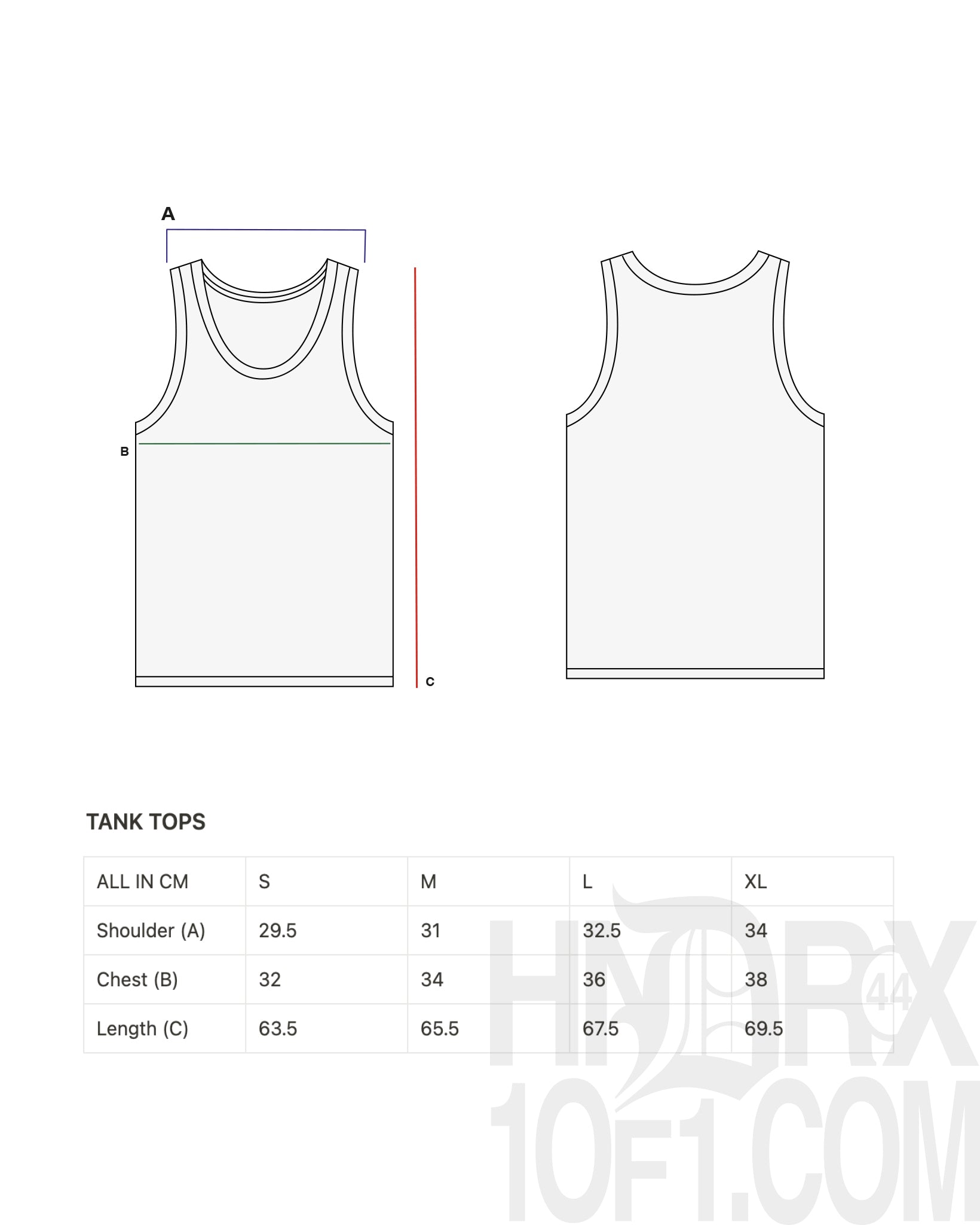 HNDRX TANK TOPS