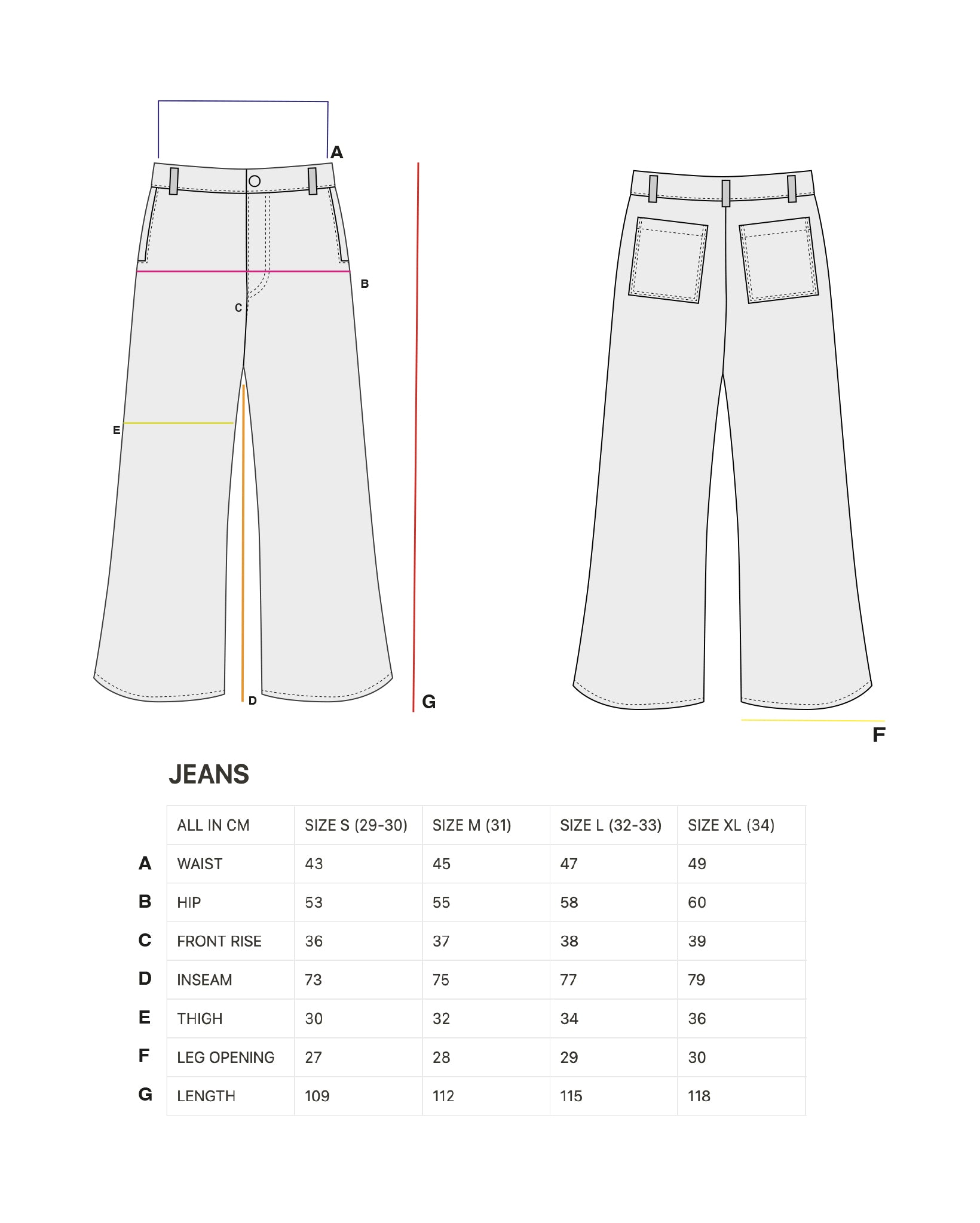 H.D '03 JEANS (IVERSON CUT)
