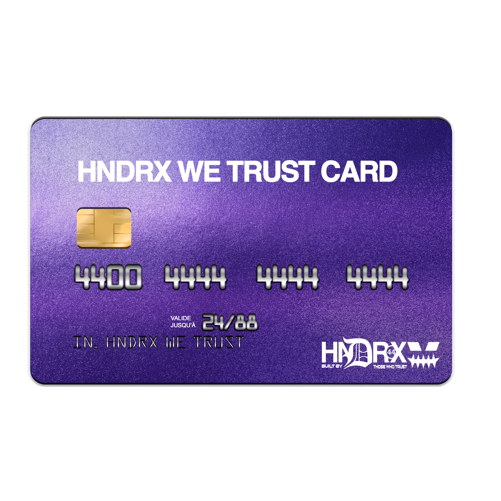 WE TRUST ! CARD