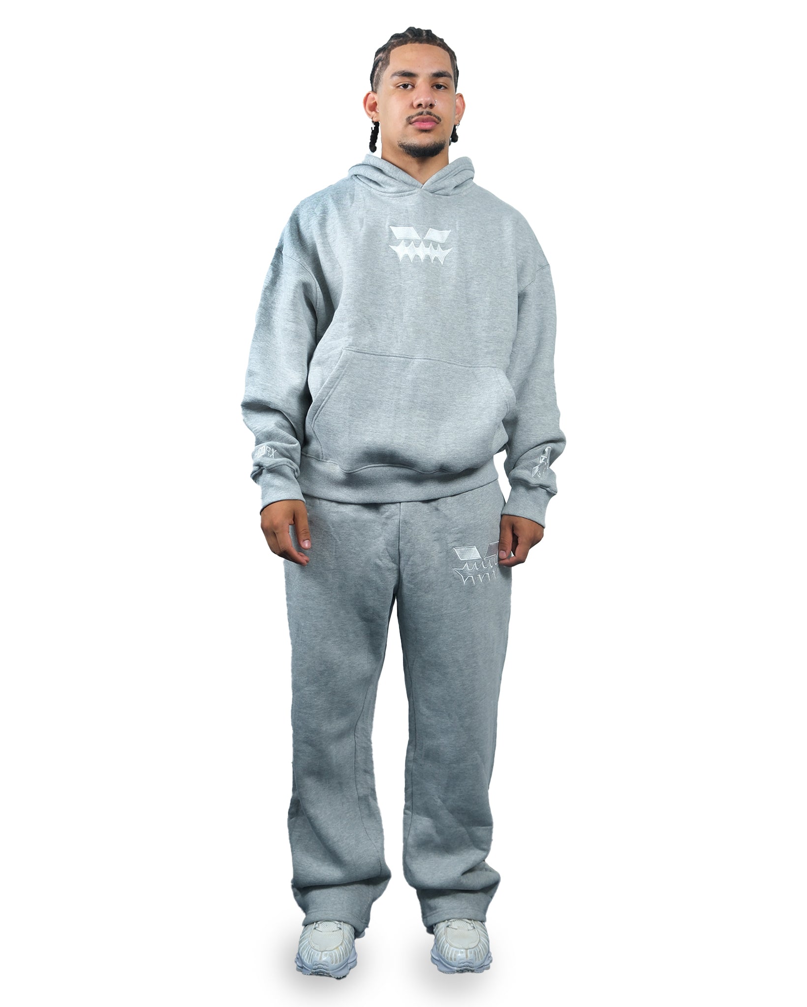 GREY MOTION HOODIE