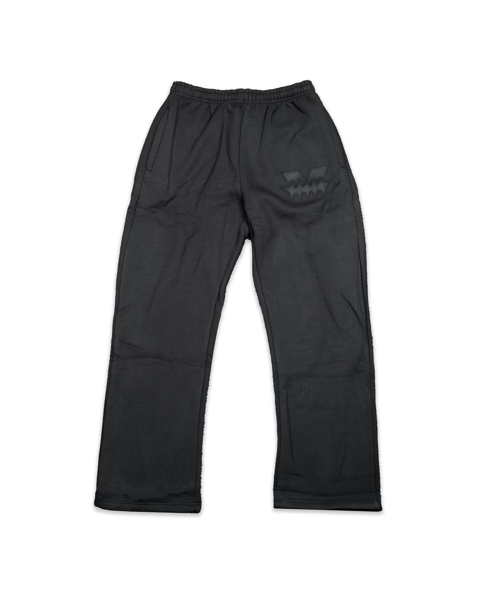 BLACK MOTION SWEATPANTS
