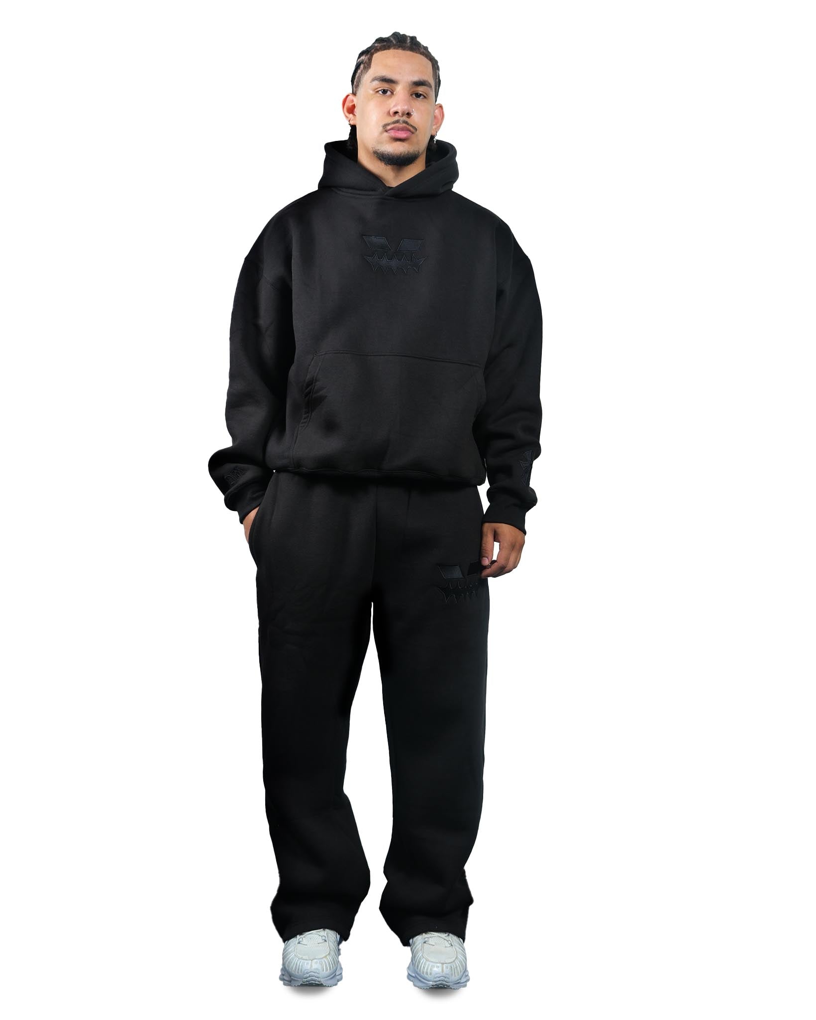 BLACK MOTION HOODIE
