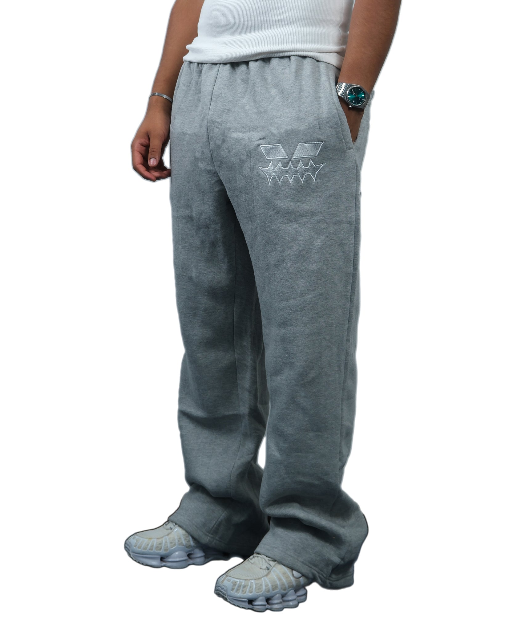 GREY MOTION SWEATPANTS